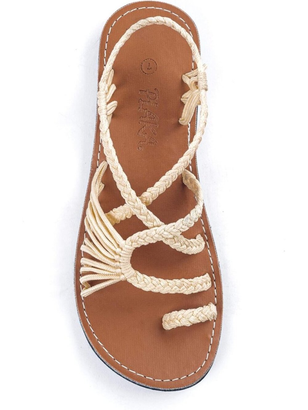 Stylish Strappy Palm Leaf Sandals for Women - Perfect Beach & Summer Footwear